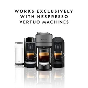 Nespresso Capsules Vertuo, Double Espresso Chiaro, Medium Roast Espresso Coffee, 30-Count Coffee Pods, Brews 2.7oz.